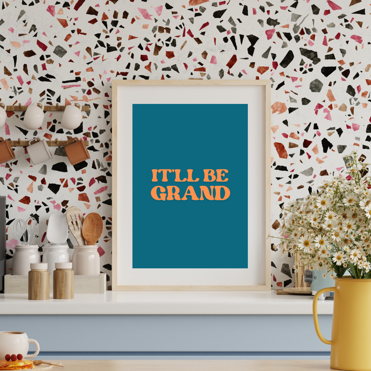 "It’ll Be Grand" – Modern Irish Slang Print