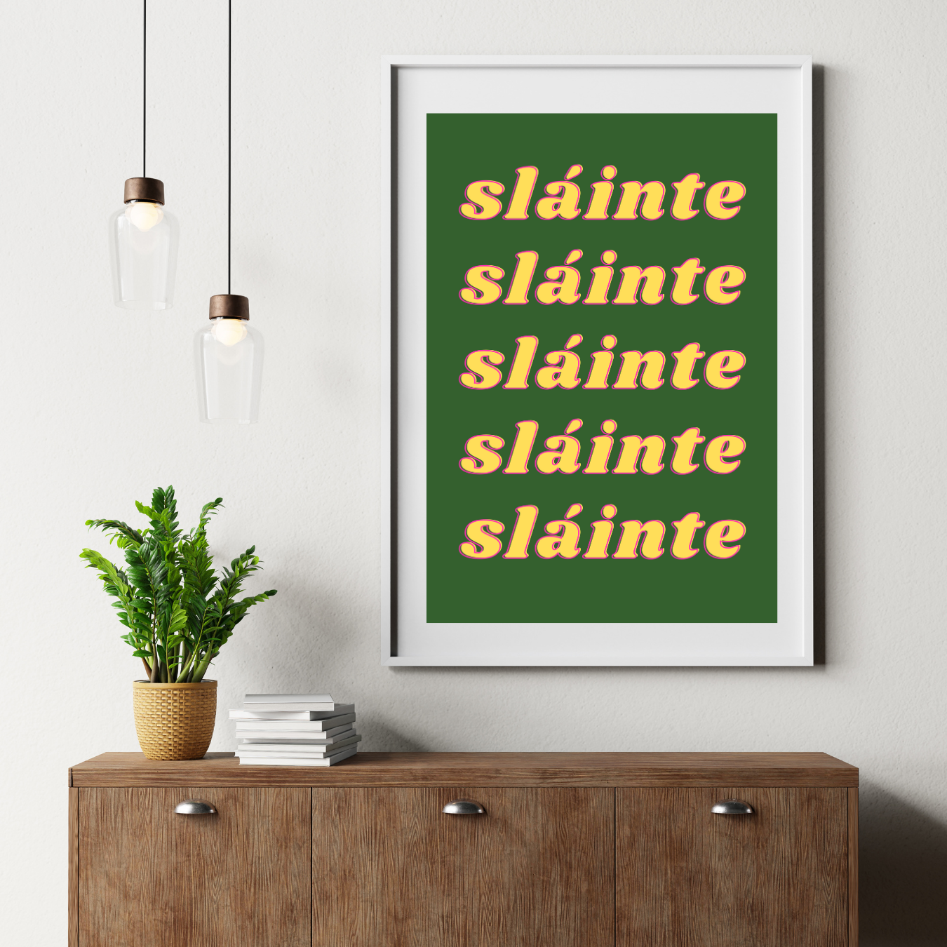 Sláinte – Modern Irish Wall Print