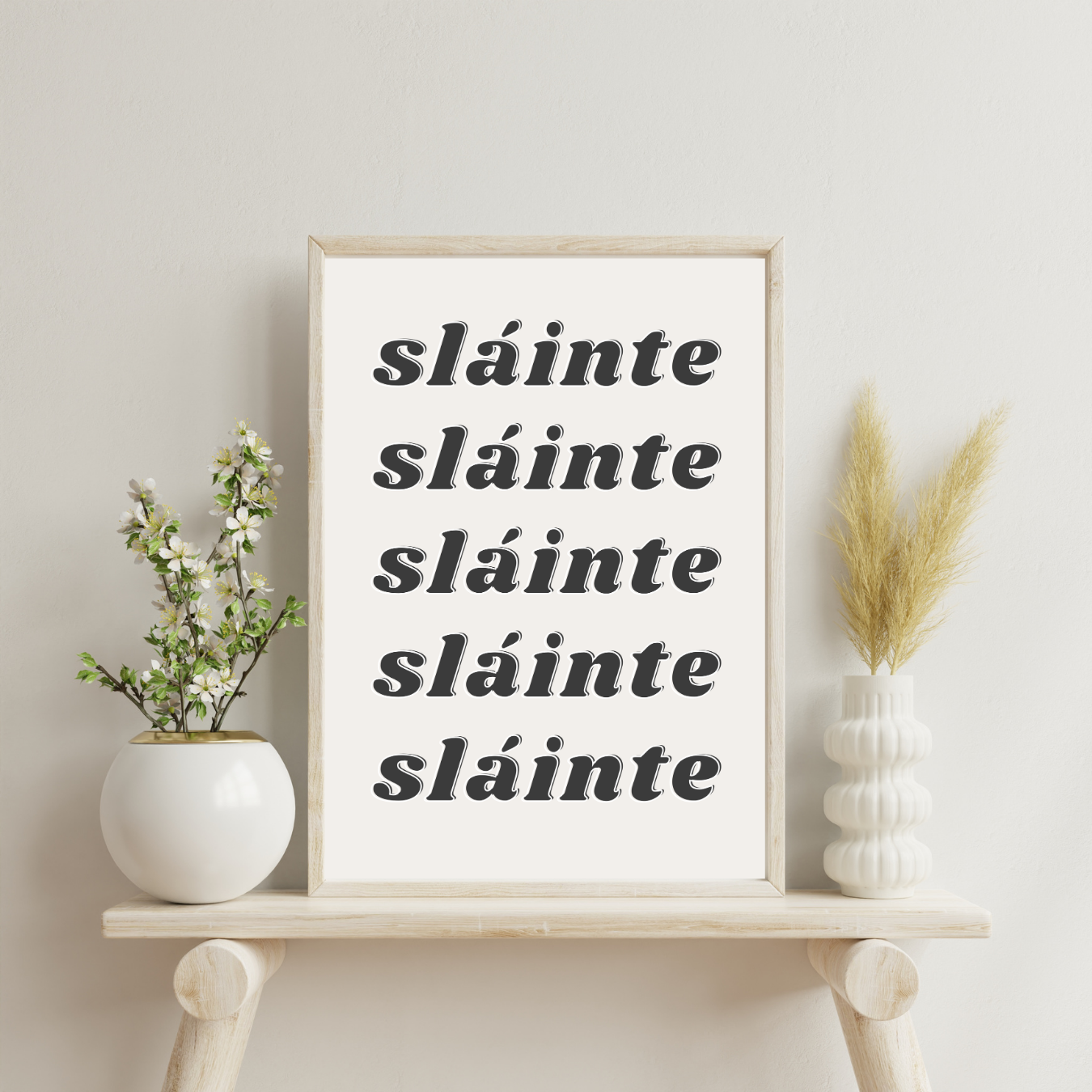 Sláinte – Modern Irish Wall Print