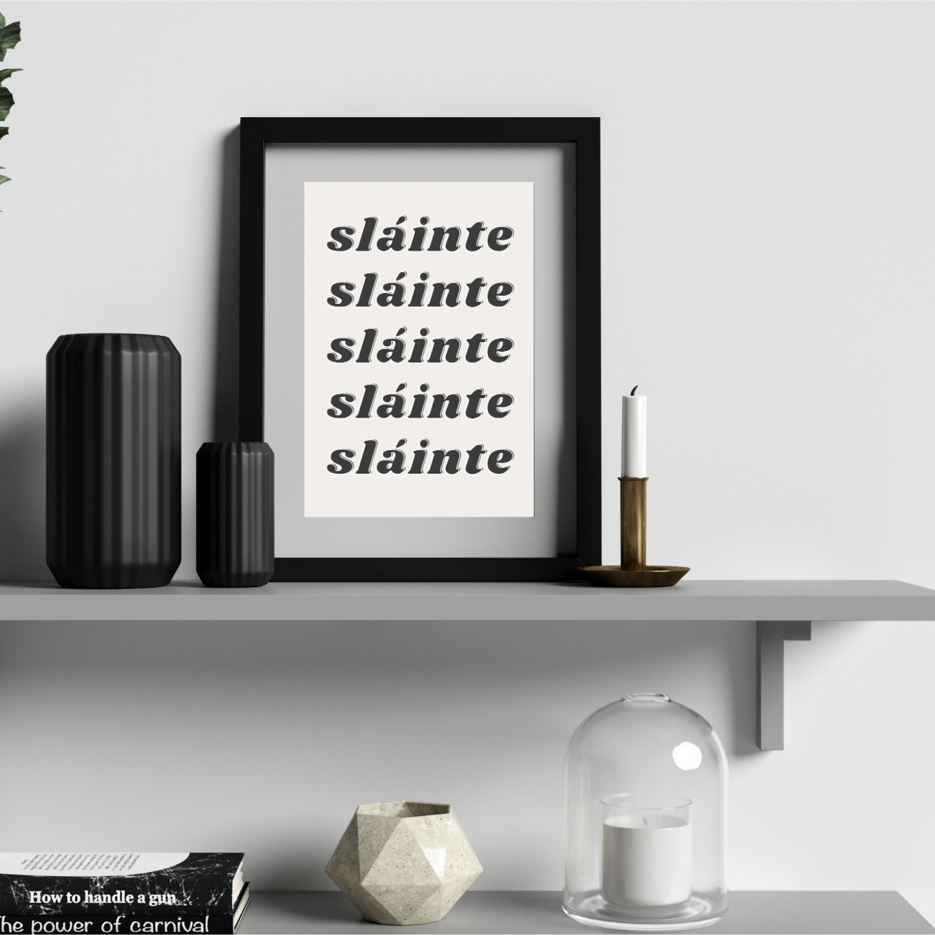 Sláinte – Modern Irish Wall Print