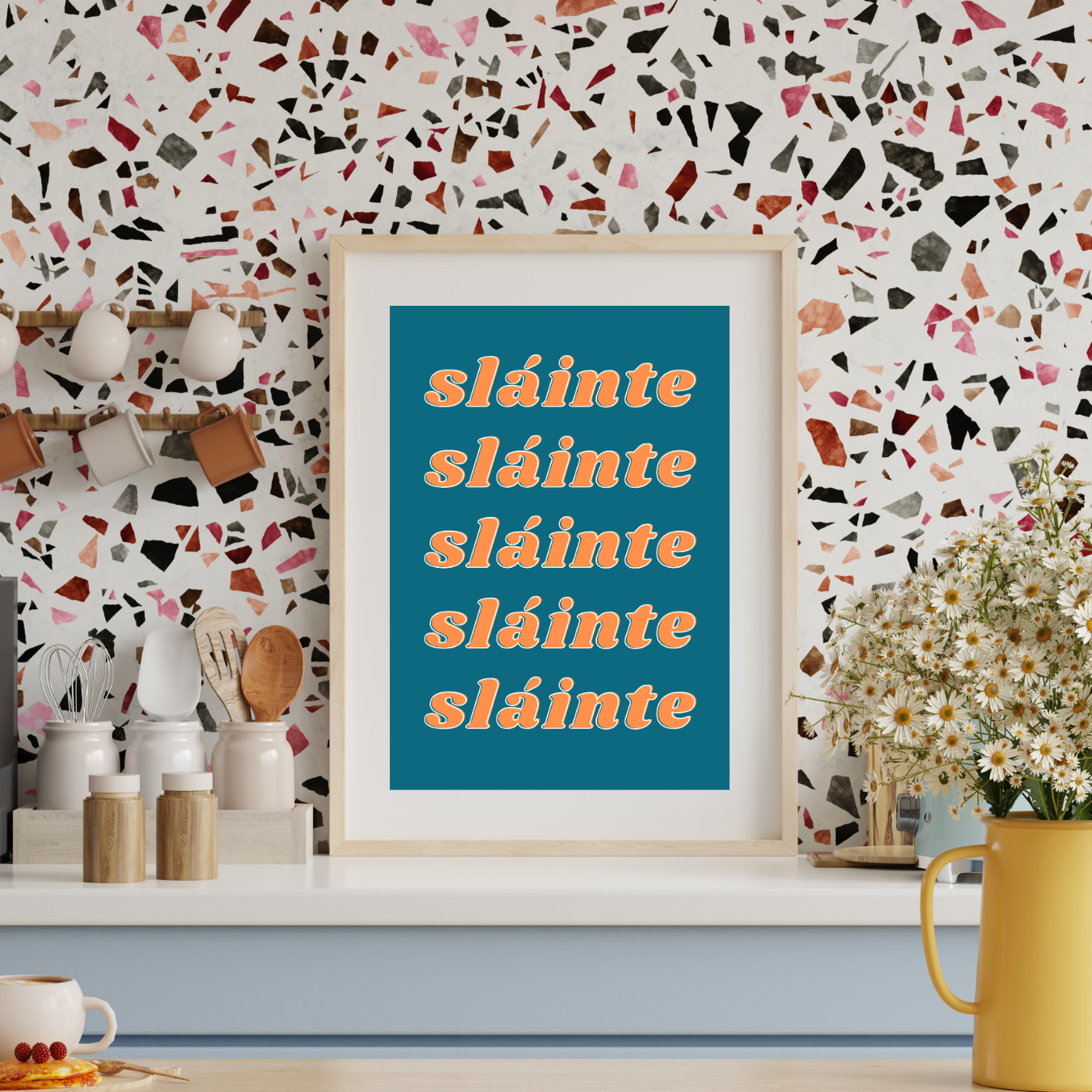 Sláinte – Modern Irish Wall Print