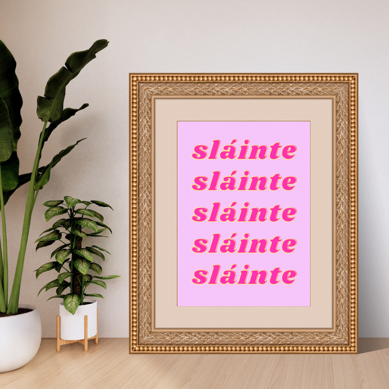 Sláinte – Modern Irish Wall Print