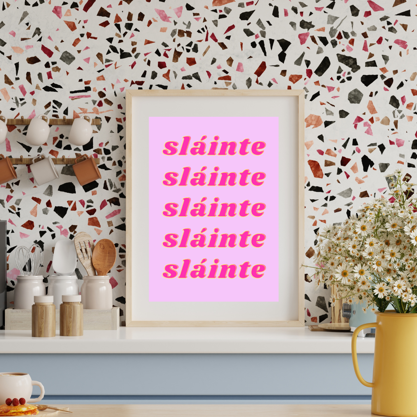 Sláinte – Modern Irish Wall Print