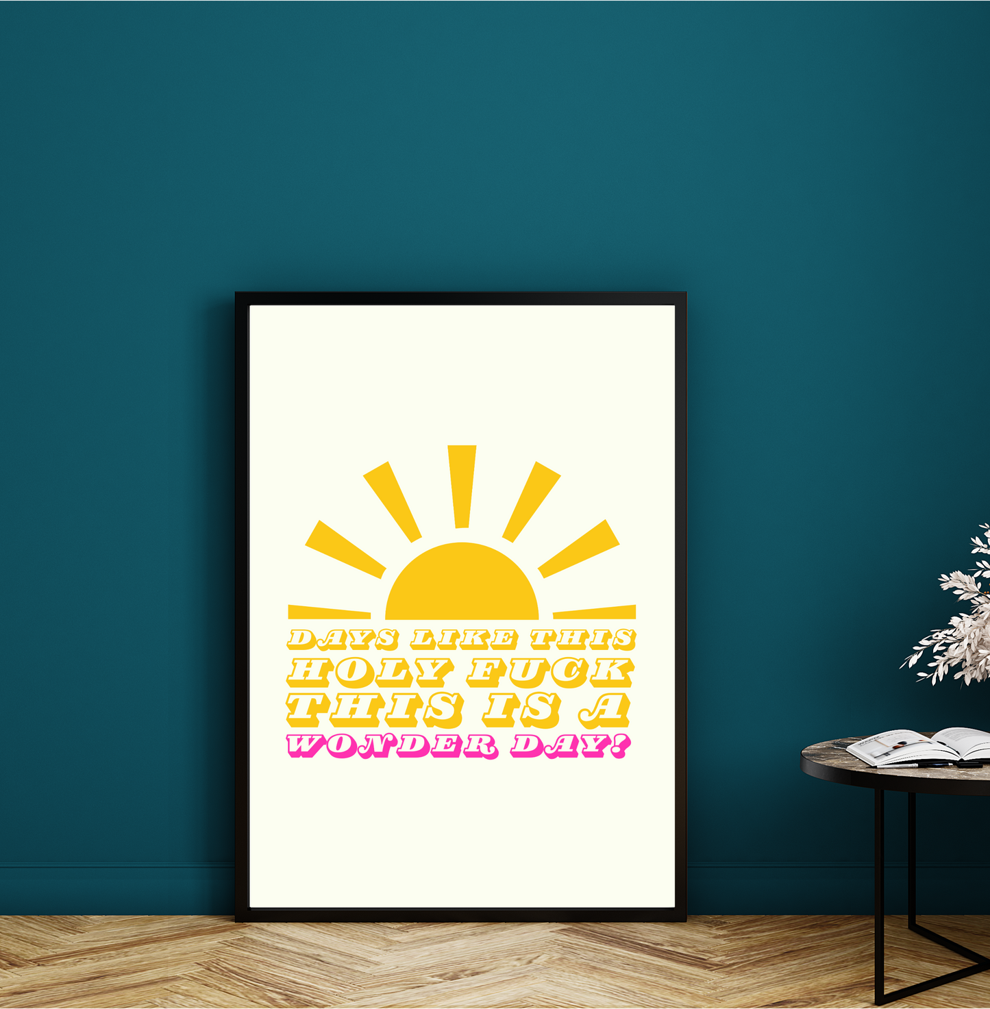 “Wonder Day” – Belfast-Inspired Wall Print