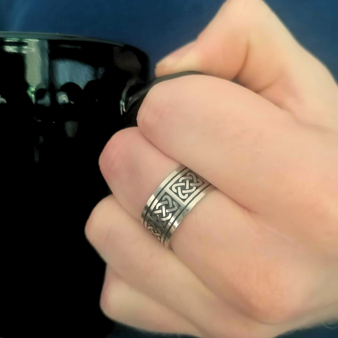 Celtic Knot Band Ring