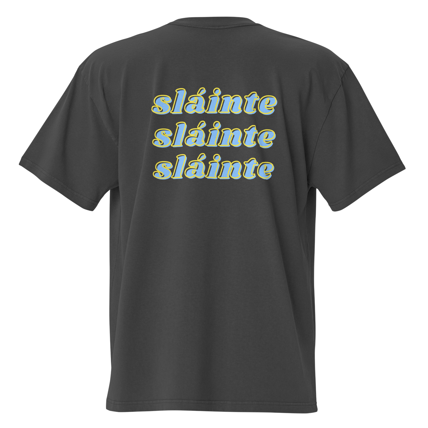 Sláinte Oversized Tee Unisex – Trendy Irish Vibes