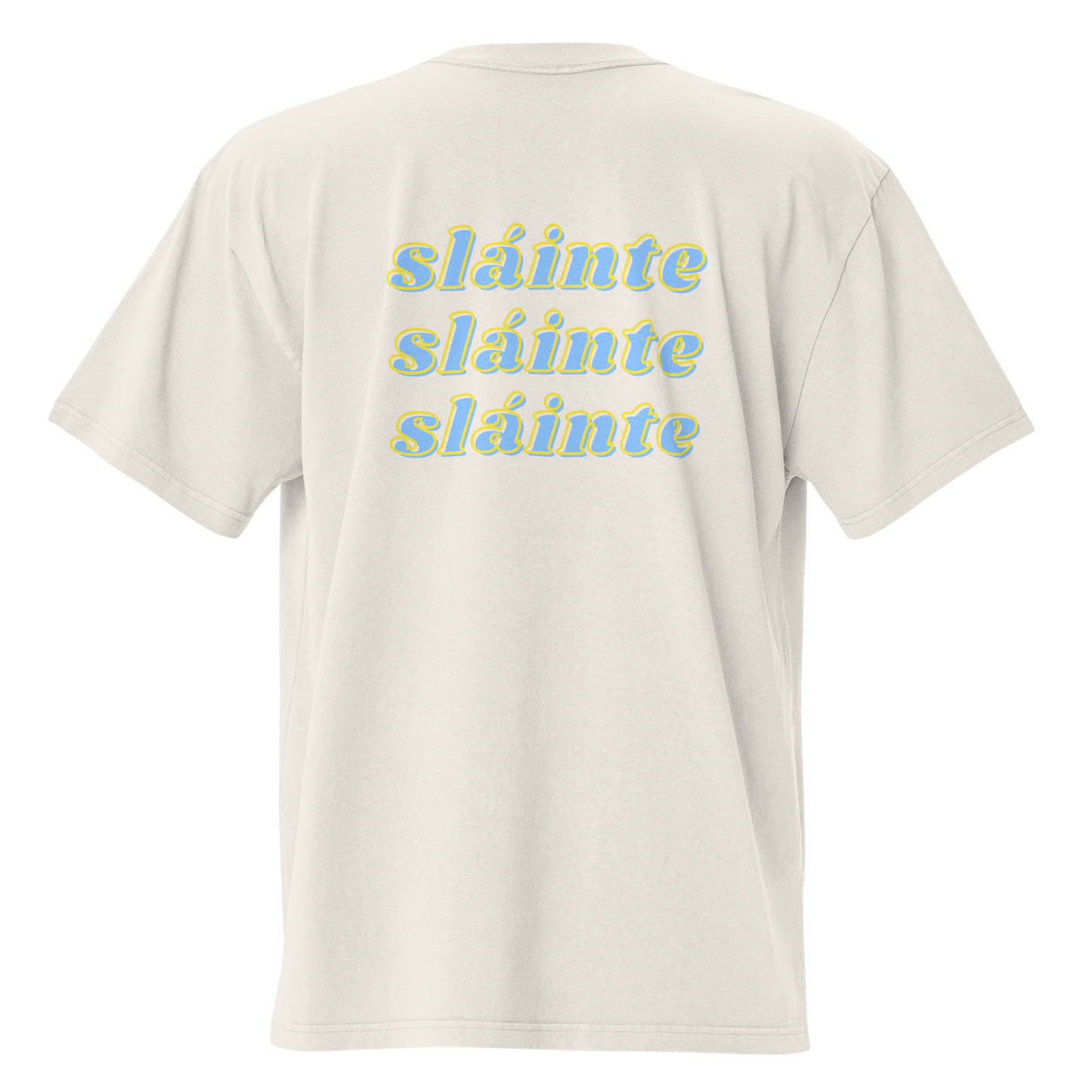 Sláinte Oversized Tee Unisex – Trendy Irish Vibes