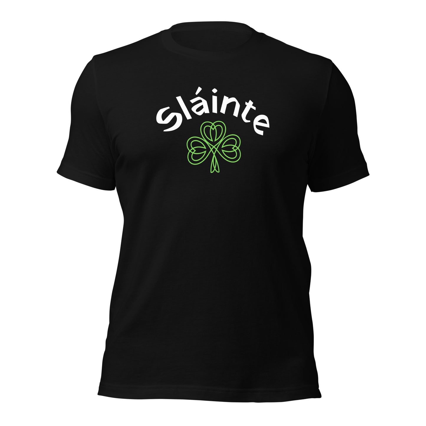 Sláinte Green Shamrock Unisex T-shirt
