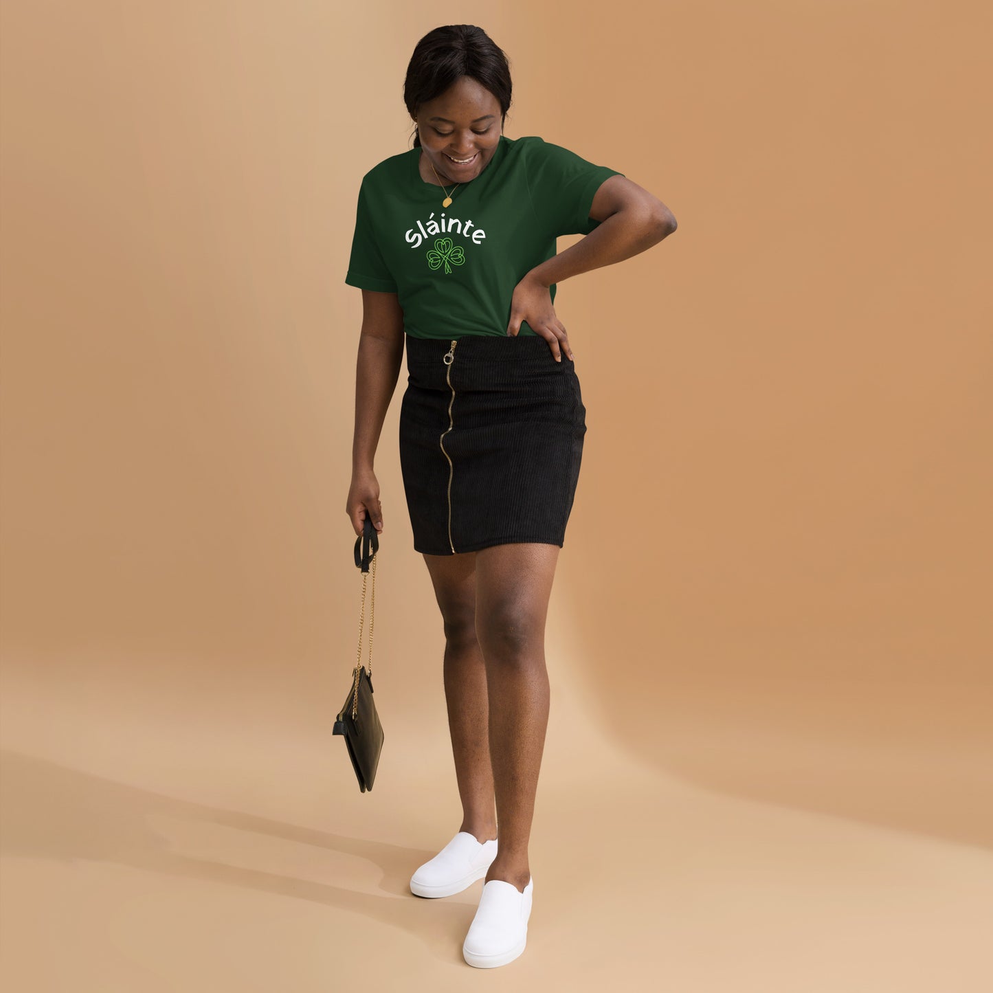 Sláinte Green Shamrock Unisex T-shirt