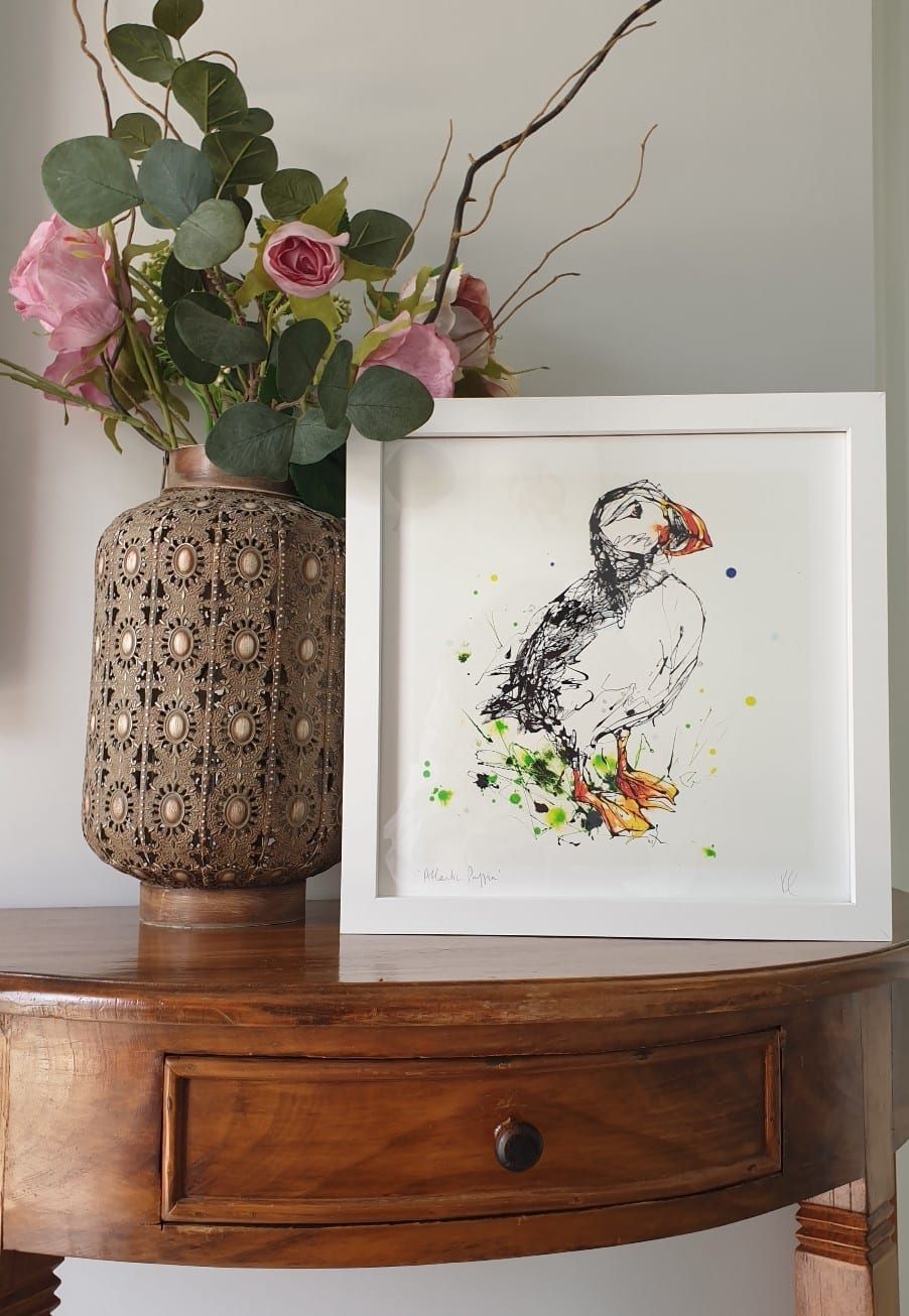 Atlantic Puffin (square edition)