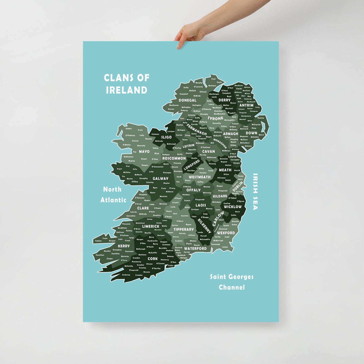 Unique Clans of Ireland (Print)