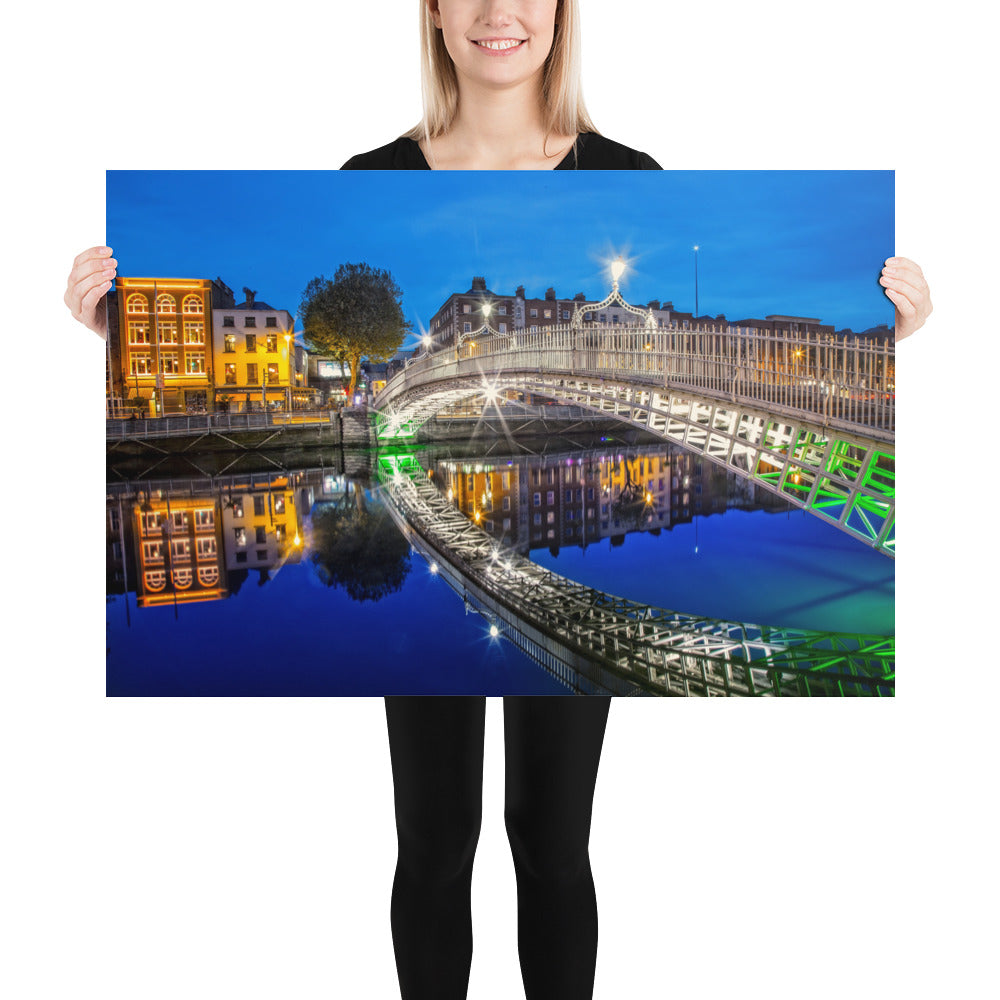 Ha'penny Bridge Poster
