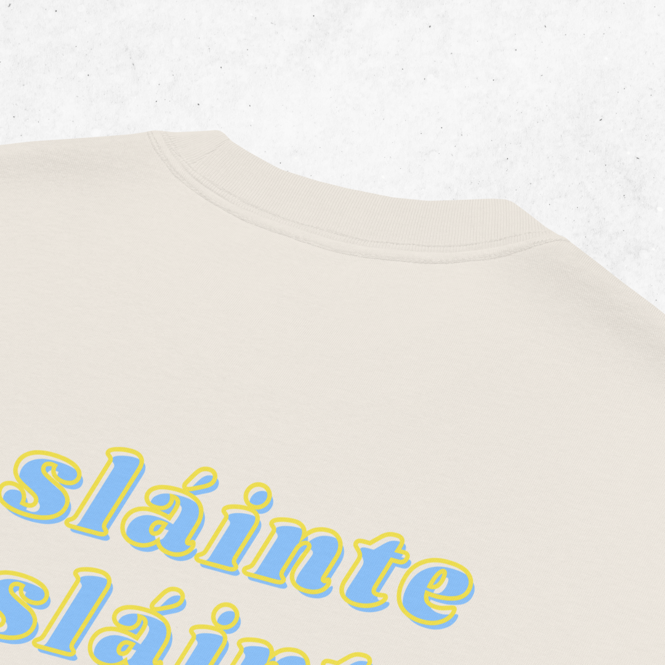 Sláinte Oversized Tee Unisex – Trendy Irish Vibes