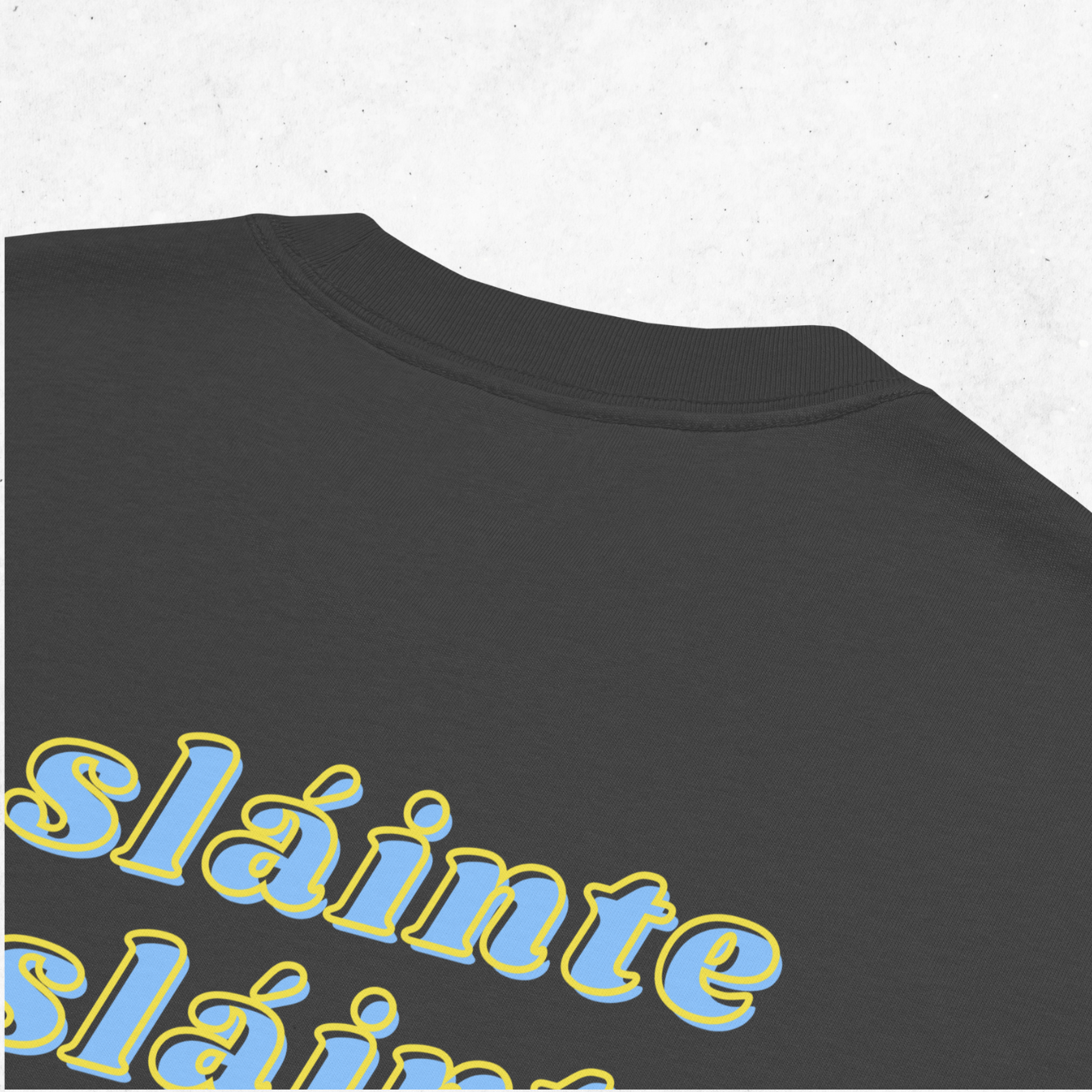Sláinte Oversized Tee Unisex – Trendy Irish Vibes