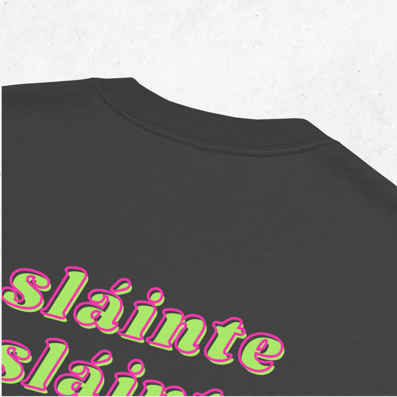 Sláinte Oversized Tee Unisex – Trendy Irish Vibes