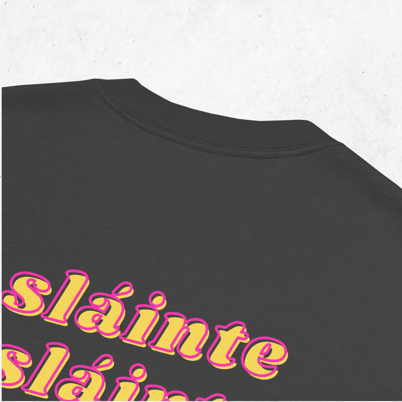 Sláinte Oversized Tee Unisex – Trendy Irish Vibes