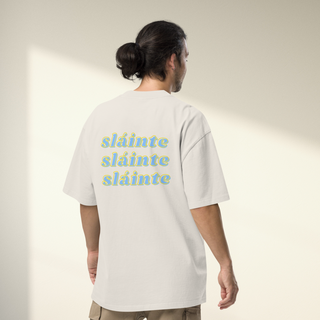 Sláinte Oversized Tee Unisex – Trendy Irish Vibes