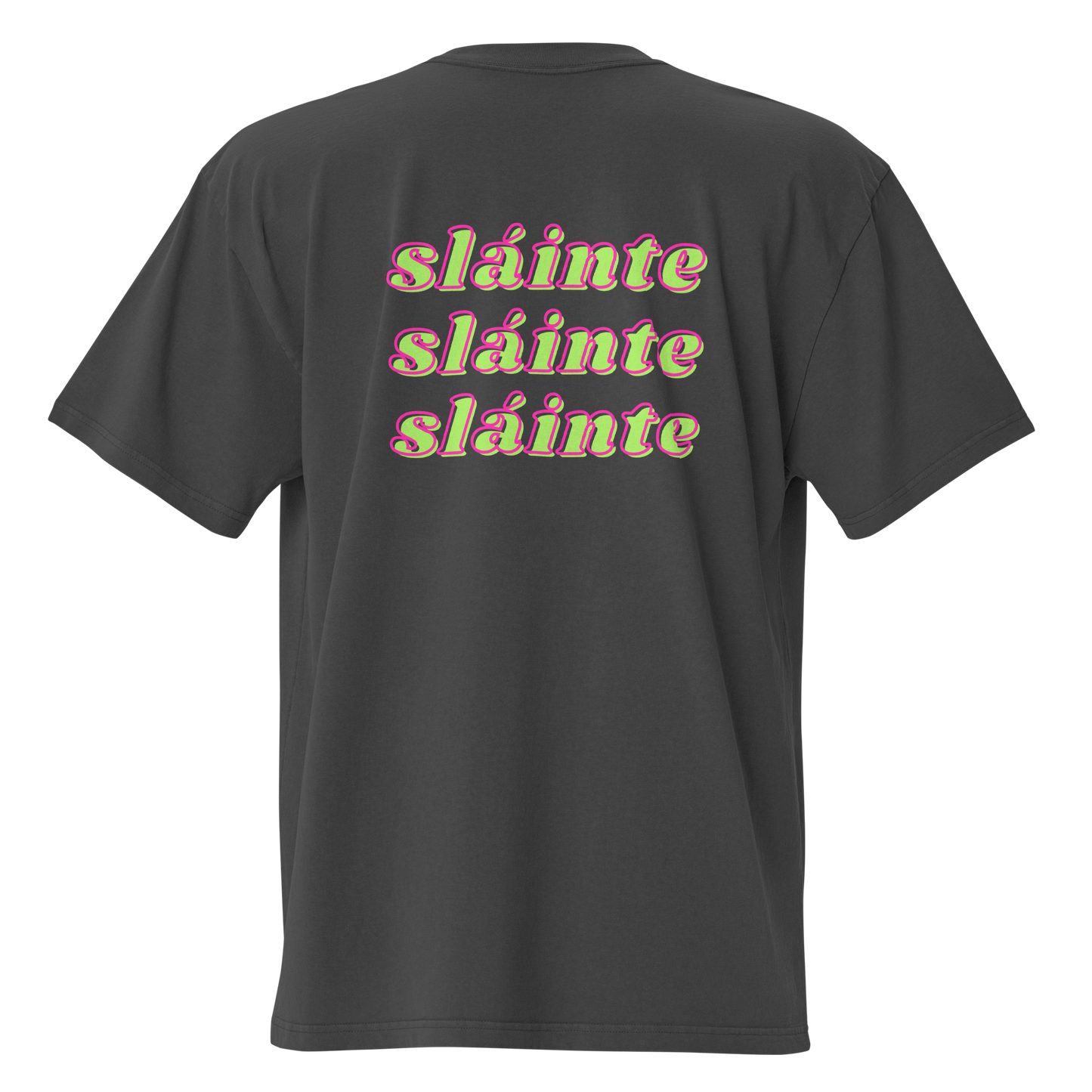 Sláinte Oversized Tee Unisex – Trendy Irish Vibes