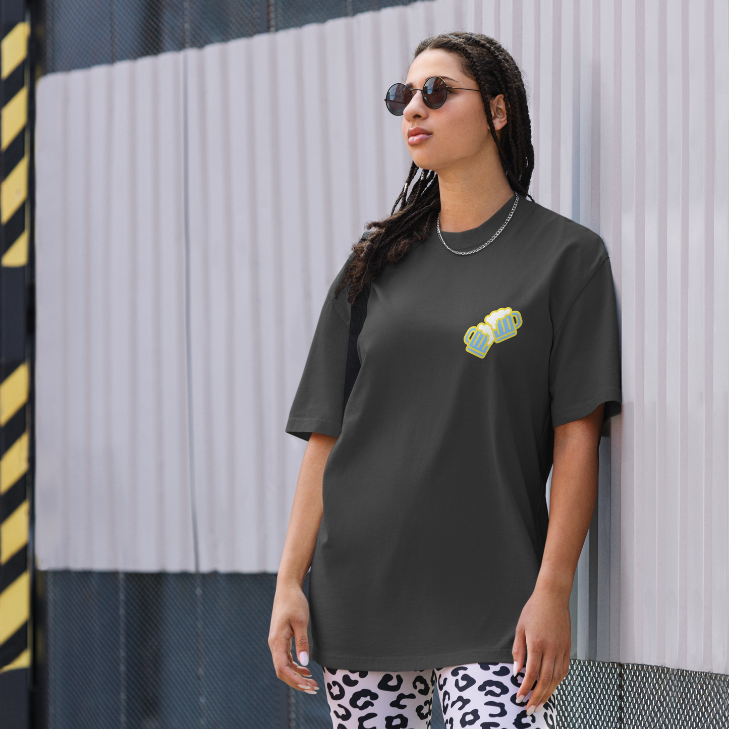 Sláinte Oversized Tee Unisex – Trendy Irish Vibes