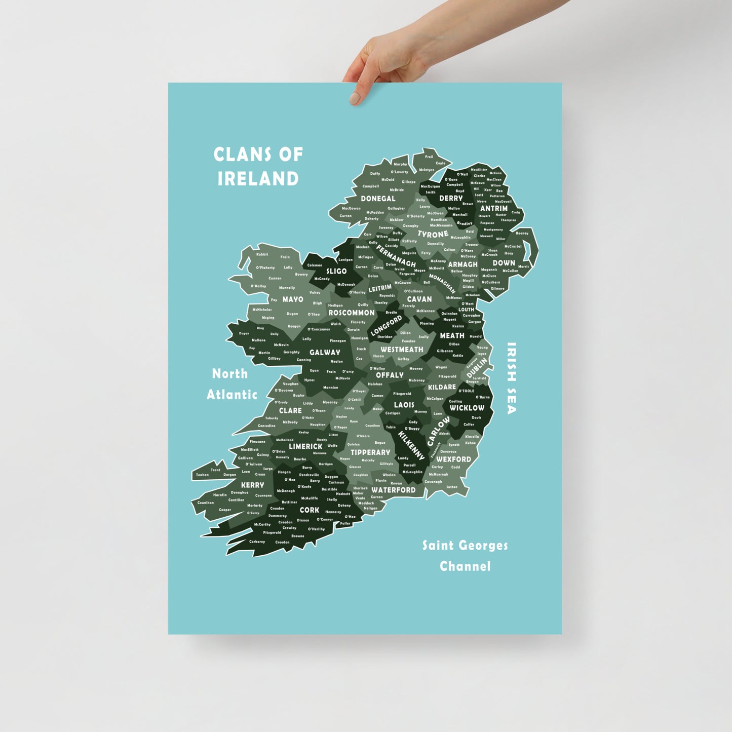 Unique Clans of Ireland (Print)