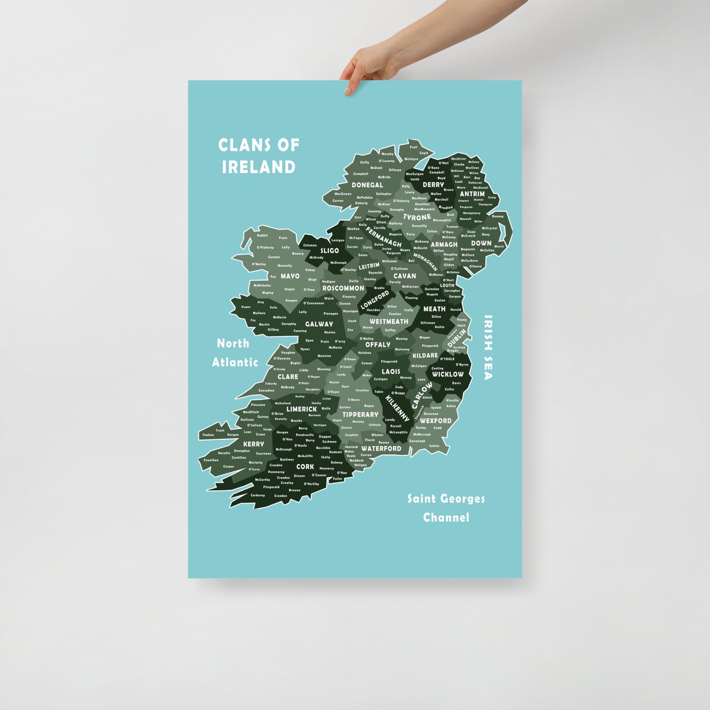 Unique Clans of Ireland (Print)