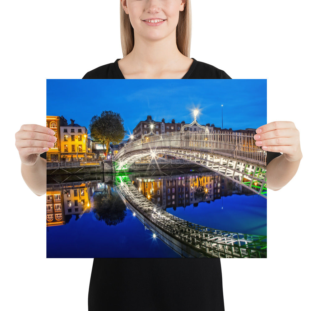 Ha'penny Bridge Poster