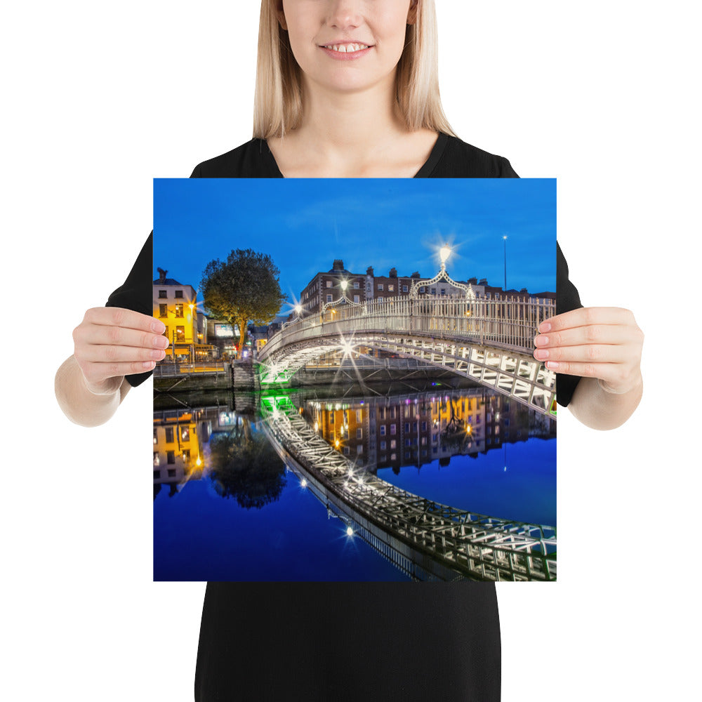Ha'penny Bridge Poster