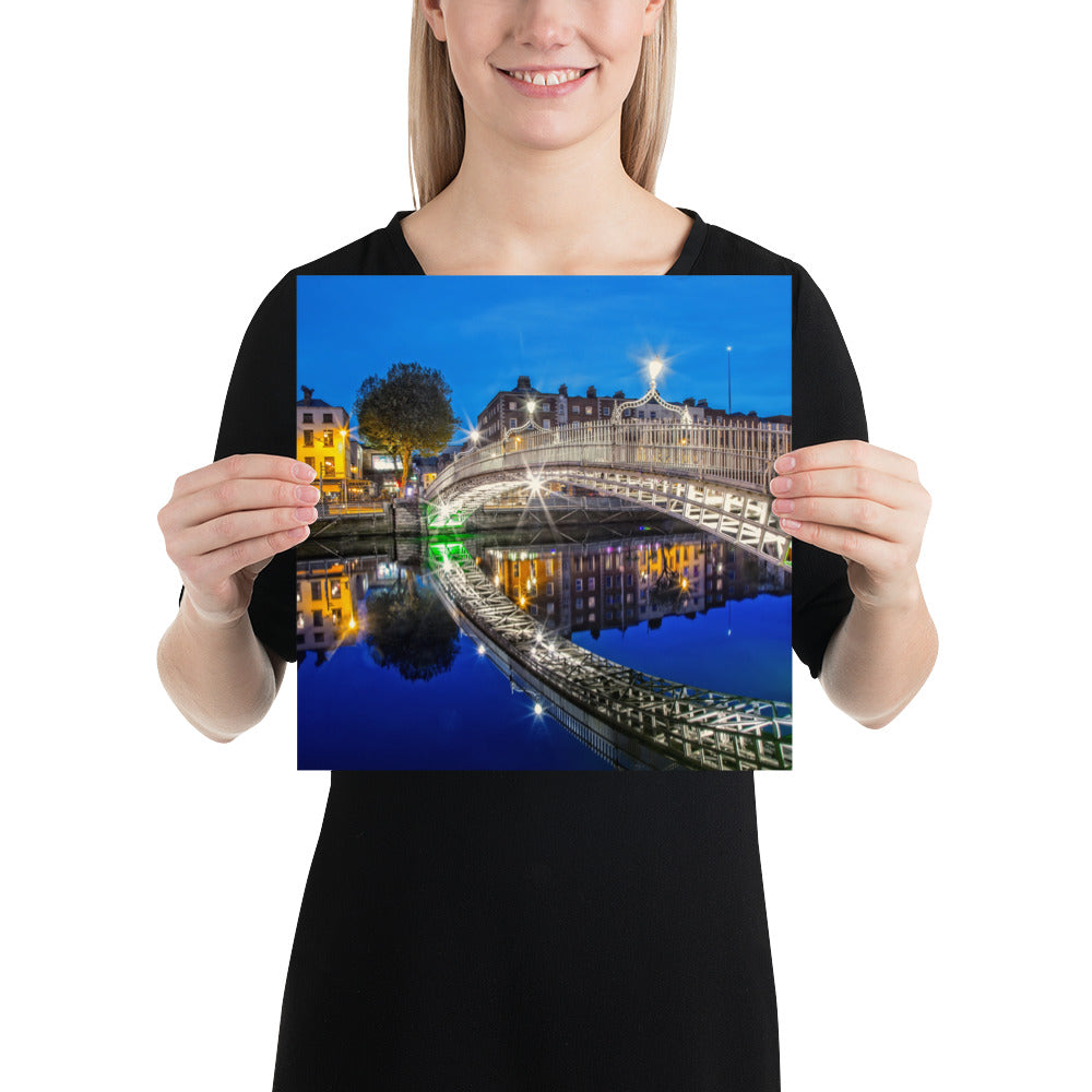 Ha'penny Bridge Poster