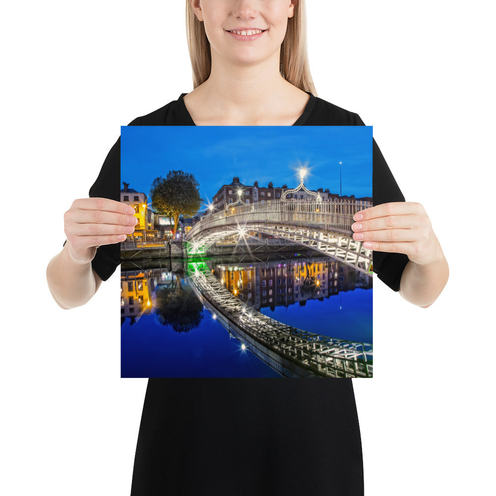 Ha'penny Bridge Poster