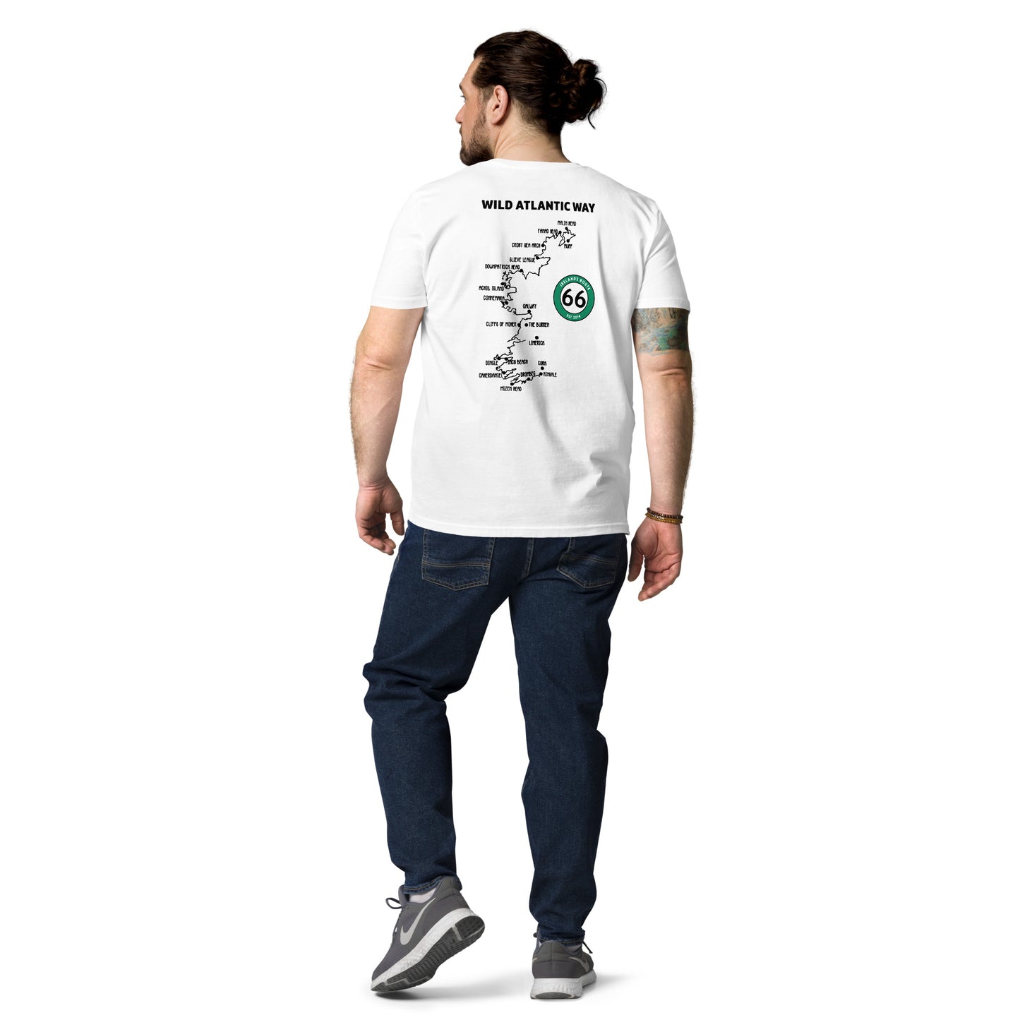 Ireland's Route 66 Unisex T-Shirt (White)